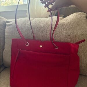 Kate Spade New York Tote Bag Red